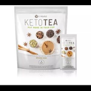 It works! Keto spiced chai tea 3 bags with 15 single serve packets in each bag
